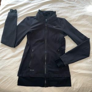 Extra Small Nike Dry Fit Zip Up Sweatshirt